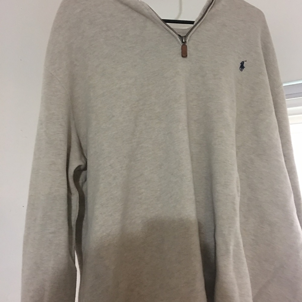 Cream Polo Sweater